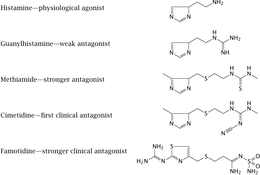 The development of H2-receptor blockers